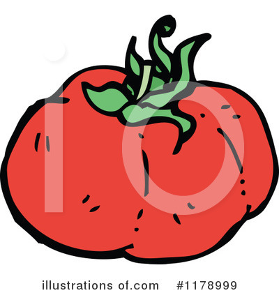 Royalty-Free (RF) Tomato Clipart Illustration by lineartestpilot - Stock Sample #1178999