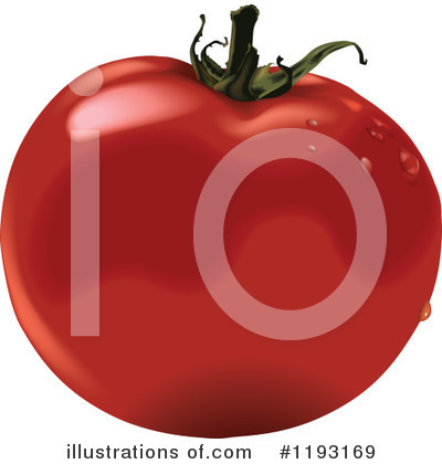 Royalty-Free (RF) Tomato Clipart Illustration by dero - Stock Sample #1193169