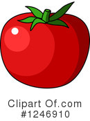 Tomato Clipart #1246910 by Vector Tradition SM