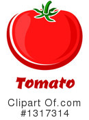 Tomato Clipart #1317314 by Vector Tradition SM