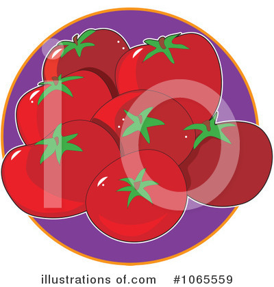 Produce Clipart #1065559 by Maria Bell