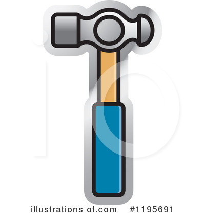 Hammer Clipart #1195691 by Lal Perera