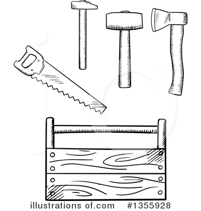 Hammer Clipart #1355928 by Vector Tradition SM