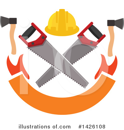 Hardhat Clipart #1426108 by Vector Tradition SM