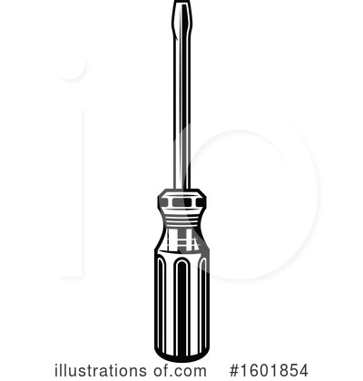 Screwdriver Clipart #1601854 by Vector Tradition SM