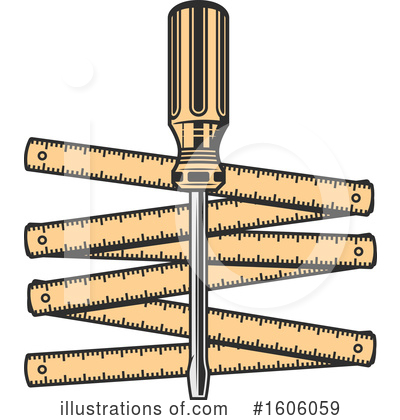 Ruler Clipart #1606059 by Vector Tradition SM