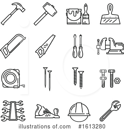Royalty-Free (RF) Tool Clipart Illustration by Vector Tradition SM - Stock Sample #1613280