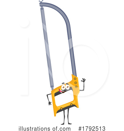 Hand Saw Clipart #1792513 by Vector Tradition SM
