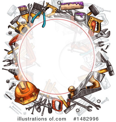 Royalty-Free (RF) Tools Clipart Illustration by Vector Tradition SM - Stock Sample #1482996