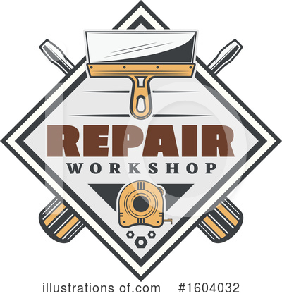 Screwdriver Clipart #1604032 by Vector Tradition SM