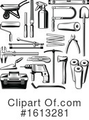 Tools Clipart #1613281 by Vector Tradition SM