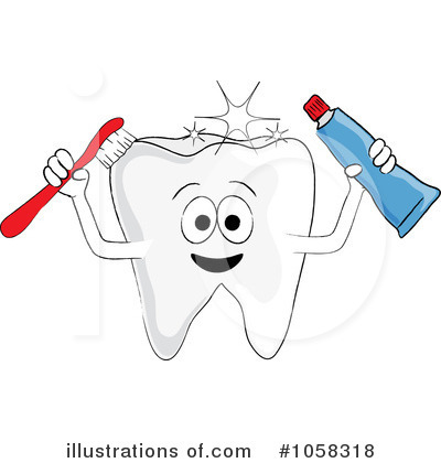 Toothbrush Clipart #1058318 by Pams Clipart