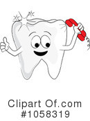 Tooth Character Clipart #1058319 by Pams Clipart