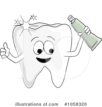Toothpaste Clipart #1058320 by Pams Clipart