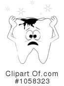 Tooth Character Clipart #1058323 by Pams Clipart