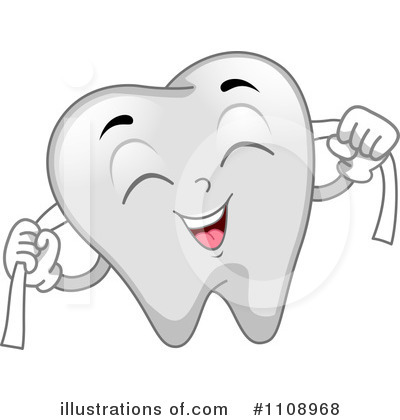 Royalty-Free (RF) Tooth Clipart Illustration by BNP Design Studio - Stock Sample #1108968