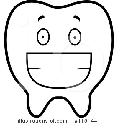 Royalty-Free (RF) Tooth Clipart Illustration by Cory Thoman - Stock Sample #1151441