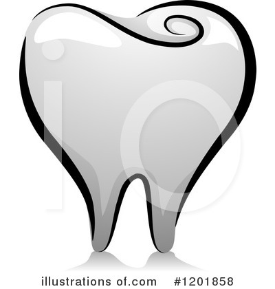Royalty-Free (RF) Tooth Clipart Illustration by BNP Design Studio - Stock Sample #1201858