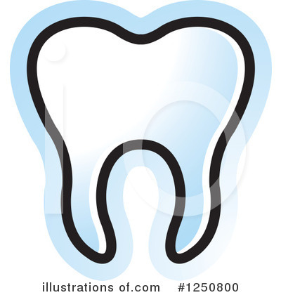 Royalty-Free (RF) Tooth Clipart Illustration by Lal Perera - Stock Sample #1250800