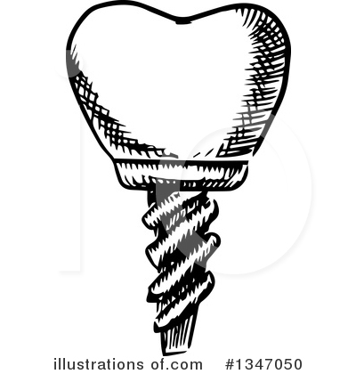 Royalty-Free (RF) Tooth Clipart Illustration by Vector Tradition SM - Stock Sample #1347050