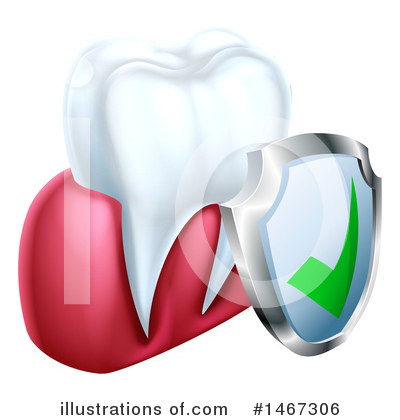 Royalty-Free (RF) Tooth Clipart Illustration by AtStockIllustration - Stock Sample #1467306