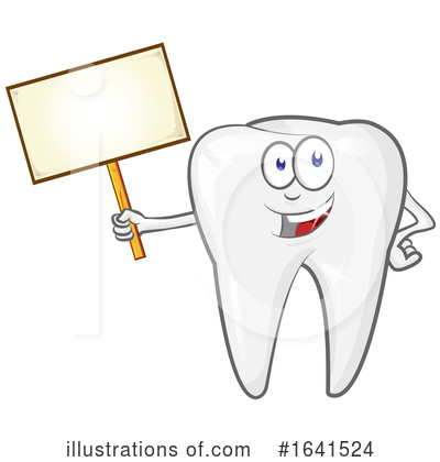 Royalty-Free (RF) Tooth Clipart Illustration by Domenico Condello - Stock Sample #1641524