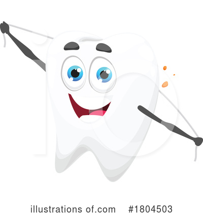 Royalty-Free (RF) Tooth Clipart Illustration by Vector Tradition SM - Stock Sample #1804503