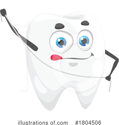Royalty-Free (RF) Tooth Clipart Illustration by Vector Tradition SM - Stock Sample #1804506