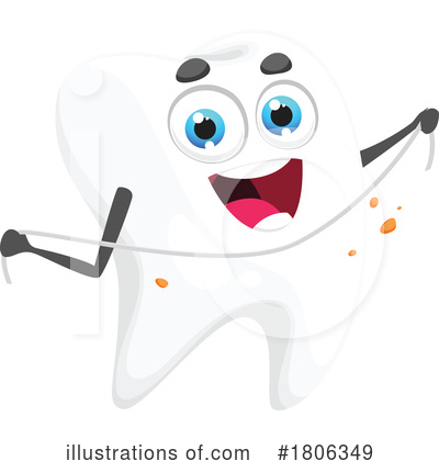 Royalty-Free (RF) Tooth Clipart Illustration by Vector Tradition SM - Stock Sample #1806349
