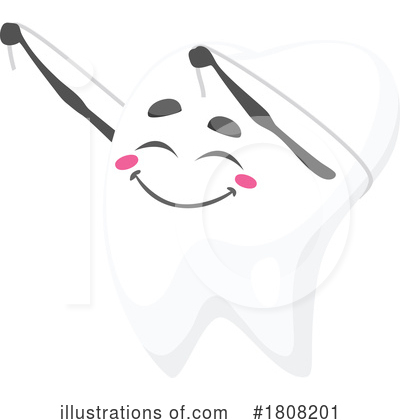 Royalty-Free (RF) Tooth Clipart Illustration by Vector Tradition SM - Stock Sample #1808201