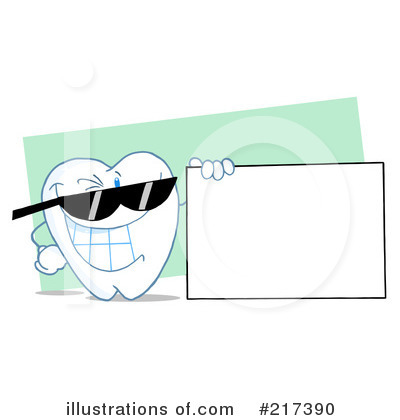Royalty-Free (RF) Tooth Clipart Illustration by Hit Toon - Stock Sample #217390