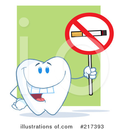 Royalty-Free (RF) Tooth Clipart Illustration by Hit Toon - Stock Sample #217393
