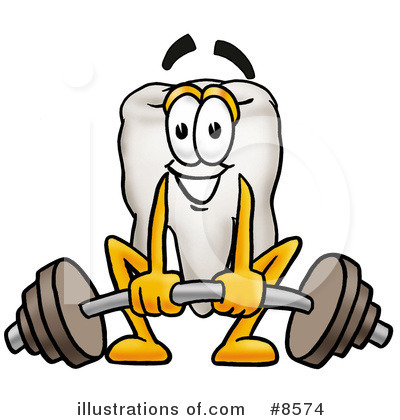 Royalty-Free (RF) Tooth Clipart Illustration by Mascot Junction - Stock Sample #8574