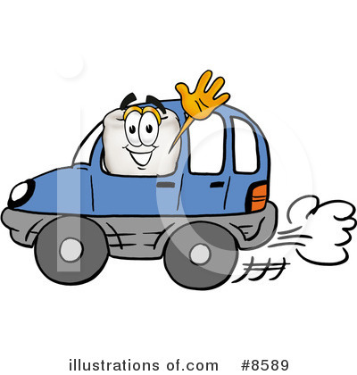 Royalty-Free (RF) Tooth Clipart Illustration by Mascot Junction - Stock Sample #8589