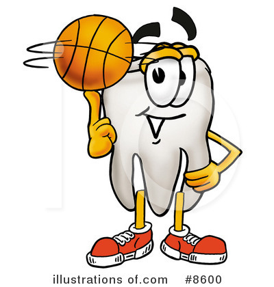 Royalty-Free (RF) Tooth Clipart Illustration by Mascot Junction - Stock Sample #8600