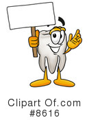 Tooth Clipart #8616 by Mascot Junction
