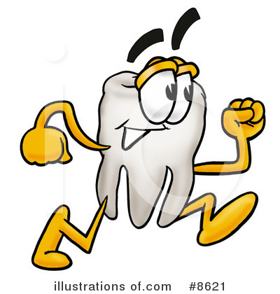 Royalty-Free (RF) Tooth Clipart Illustration by Mascot Junction - Stock Sample #8621