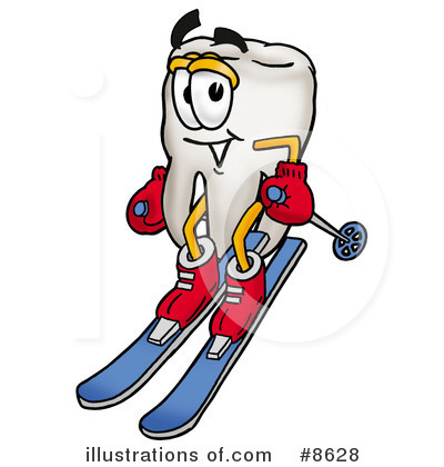 Royalty-Free (RF) Tooth Clipart Illustration by Mascot Junction - Stock Sample #8628