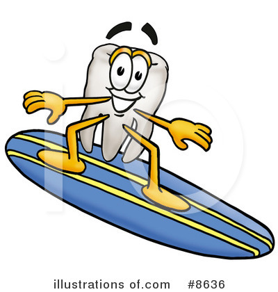 Royalty-Free (RF) Tooth Clipart Illustration by Mascot Junction - Stock Sample #8636
