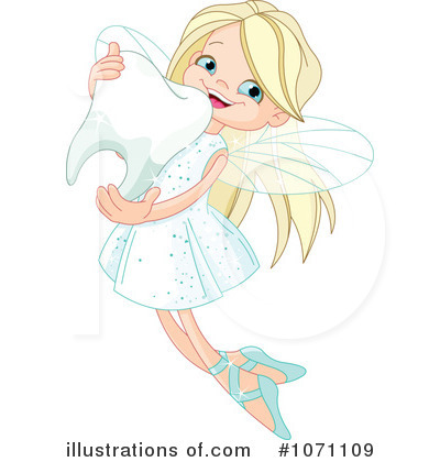 Royalty-Free (RF) Tooth Fairy Clipart Illustration by Pushkin - Stock Sample #1071109