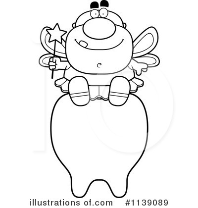 Royalty-Free (RF) Tooth Fairy Clipart Illustration by Cory Thoman - Stock Sample #1139089