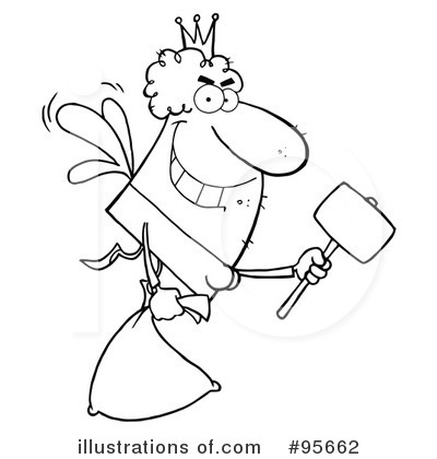 Royalty-Free (RF) Tooth Fairy Clipart Illustration by Hit Toon - Stock Sample #95662