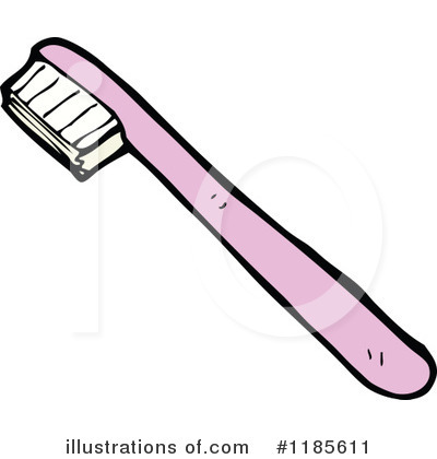 Royalty-Free (RF) Toothbrush Clipart Illustration by lineartestpilot - Stock Sample #1185611