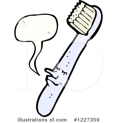 Royalty-Free (RF) Toothbrush Clipart Illustration by lineartestpilot - Stock Sample #1227359