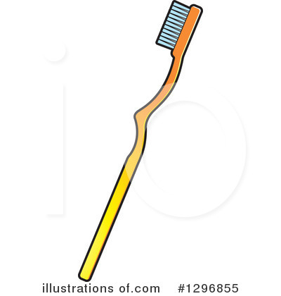 Toothbrush Clipart #1296855 by Lal Perera