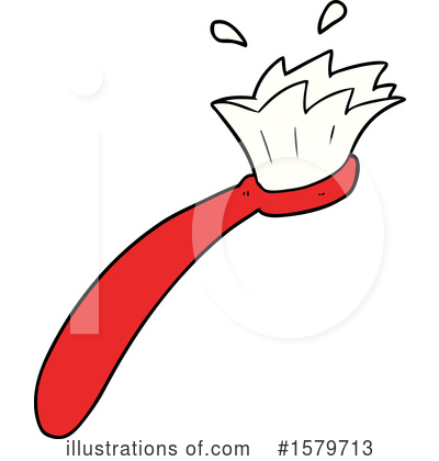 Royalty-Free (RF) Toothbrush Clipart Illustration by lineartestpilot - Stock Sample #1579713