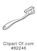 Toothbrush Clipart #82246 by Pams Clipart