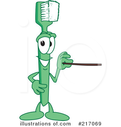 Toothbrush Mascot Clipart #217069 by Toons4Biz