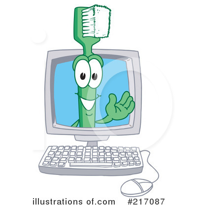 Toothbrush Mascot Clipart #217087 by Toons4Biz