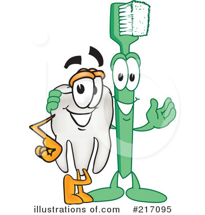 Toothbrush Mascot Clipart #217095 by Mascot Junction